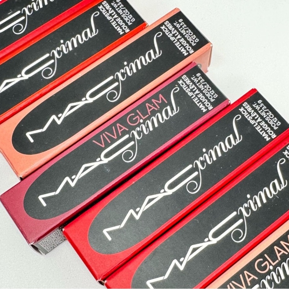 MAC Iconic Photo Warm Brown Cosmetics Silky Matte Lipstick Brand New In Box - Picture 8 of 8